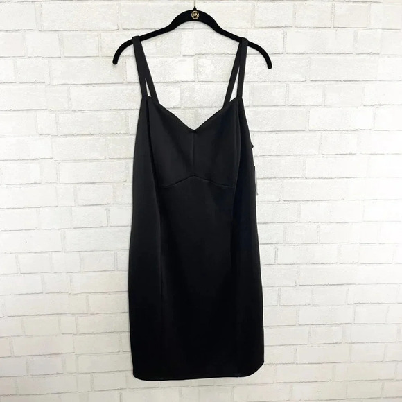 Torrid Black Corset Back Bodycon Sleeveless Dress Women's Plus Size 1X NEW - Picture 4 of 11